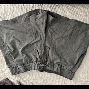 Lululemon Heathered Grey Shorts with Pockets